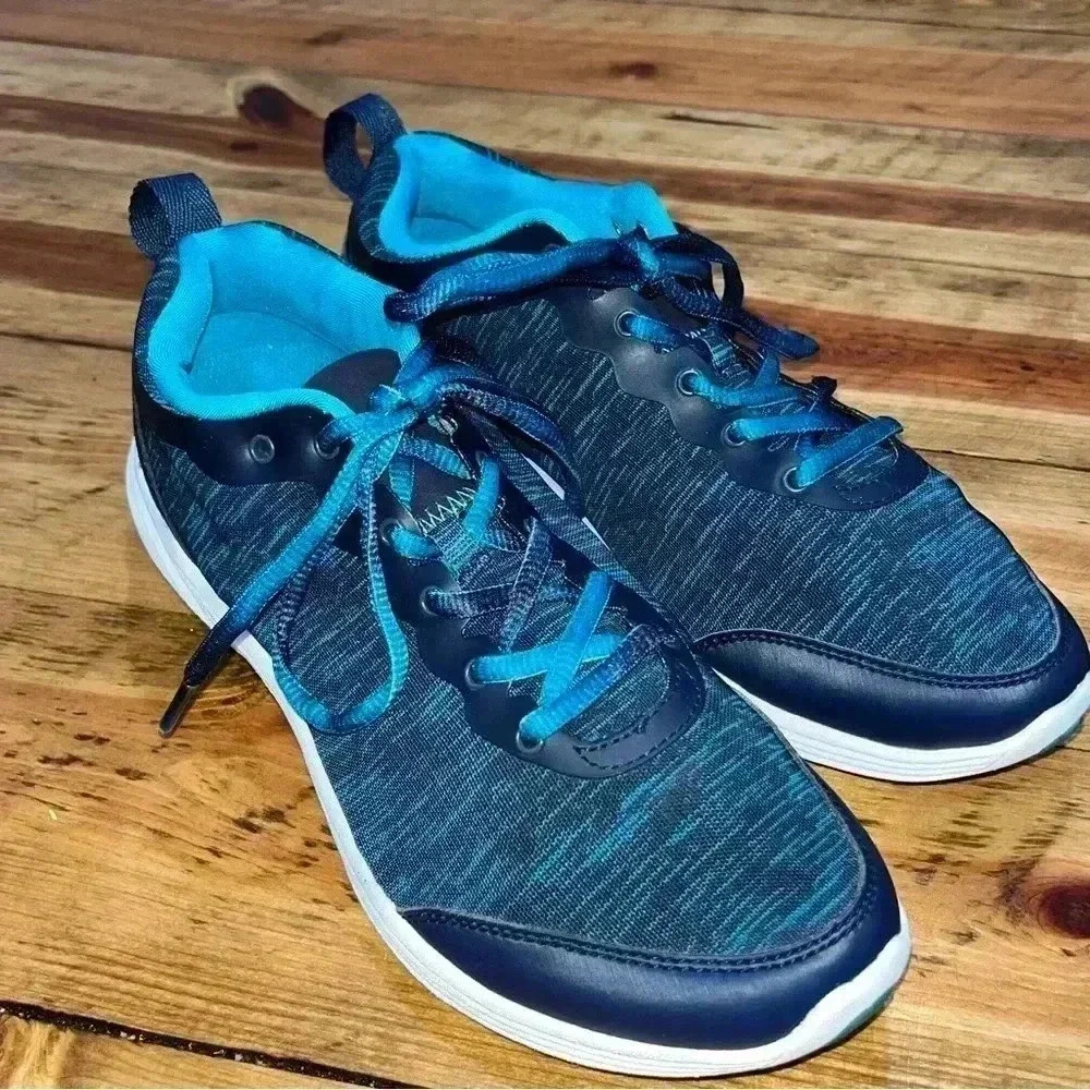 Vionic Comfort running/walking shoe blue/ black colorway